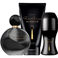 AVON FAR AWAY GLAMOUR SET DARČEK NA VALENTÍNA VONNÁVANÁ VODA + ZADARMO