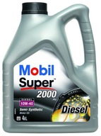 MOBIL SUPER 2000 X1 10W40 DIESEL 4L