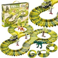 Dinosaurs Car Race Track 120 Elements DINO TRACK pre chlapca