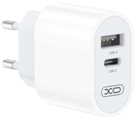 Napájací adaptér XO-L97 USB+USB-C 2,4A