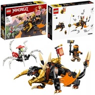 LEGO NINJAGO COLE'S EARTH DRAGON EVO 71782 - MOCNÁ BOJUJÚCA BEŠTVIA NINJA