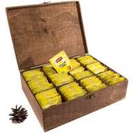 Tea box 12 drevené darčeky s rytím