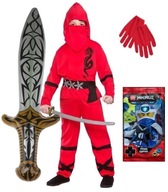 OBLEČENIE NINJA šiat LEGO NINJAGO MEČOVÉ KARTY