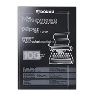 Strojový pauzovací papier DONAU s voskom A4, 100 ks čierny