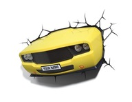 Nočné svetlo Car Hood Muscle Car 3D lampa