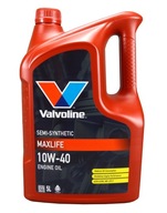 POLOSYNTETICKÝ MOTOROVÝ OLEJ VALVOLINE MAXLIFE 10W40 5L