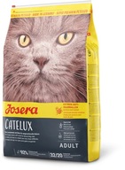 JOSERA Catelux 10kg s kačacou protisrstou guľou