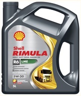 Motorový olej Shell Rimula R6 LME 5W-30 5L