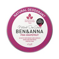 Ben&Anna, prírodný deodorant na báze sódy, RUŽOVÝ GRAPEFRUIT (plechovka)