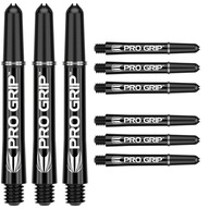 Target Pro Grip Black Intermediate shafty plus 9 ks.