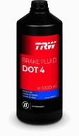 Brzdová kvapalina DOT 4 TRW 1000ML