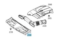 PREDNÝ KRYT NASÁVANIA REMEŇA MERCEDES C CLASS W204