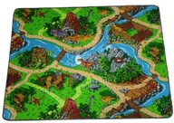 DETSKÝ KOBEREC DINO MAT DINOSAURS 80X120