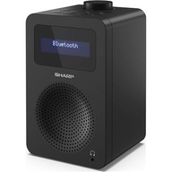 Digitálne rádio Sharp DR-430(BK), FM/DAB/DAB+, Bluetooth 5.0, nočná čierna