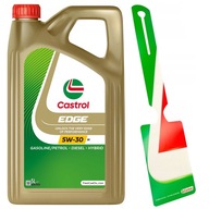 Motorový olej Castrol Edge 5W-30 M 5L + servisný štítok