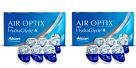 AIR OPTIX PLUS HYDRAGLYDE 12 KS MESAČNE VÝKON KONTAKTNÝCH šošoviek -3,25