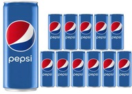 Sýtený nápoj PEPSI plechovka 330 ml * 12 ks.