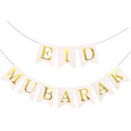 10 ks jednorazová náplň Eid Mubarak z ružového zlata