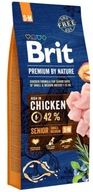 Brit Premium By Nature Senior S+M 15kg