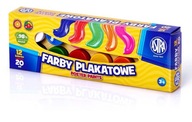 PLAKÁTOVÉ FARBY 12 COL 20 ML ASTRA #7481 #0034