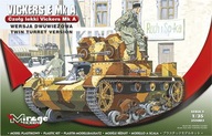 MIRAGE 355003 1:35 Vickers E Mk Poľský dvojitý tank