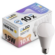 10x LED žiarovka E27 1580lm 15W Sphere CCD HEAT