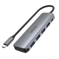 Unitek USB-C hub 4xUSB 3.1 Gen1 PD 100W H1107B