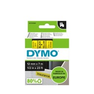 DYMO páska D1 12mm/7m čierna na žltej