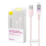 RÝCHLONABÍJACÍ KÁBEL BASEUS USB-A LIGHTNING 2M ODOLNÝ BEZPEČNÝ