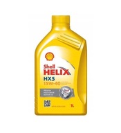 Minerálny motorový olej Shell Helix Hx5 15W-40 1L