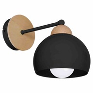 Nástenné svietidlo DAMA BLACK LAMP 1xE27 MILAGRO BOHO LOFT