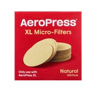 AEROPRESS XL: papierové filtre 200 ks | PRIRODZENÝ