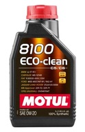 MOTUL MOTUL OIL 0W20 1L 8100 ECO CLEAN / C5/C6 / SP / GF-6A / LL 17FE+ / 2