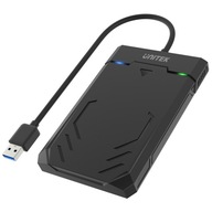 Puzdro USB 3.0 HDD SSD 2.5 SATA 6G UASP Bay, Unitek DiskGuard