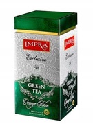 Impra Green Tea plechovka 200 g Zelený listový čaj