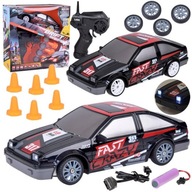 Diaľkové ovládané auto pre drift auto drift pilot RC Pachołki RC697