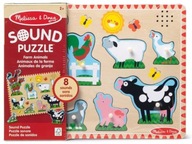 MELISSA & DOUG PUZZLE PUZZLE SO SOUND FARM 10726