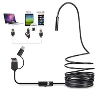 6LED 7mm HD 1M USB typu C pre endoskop Android