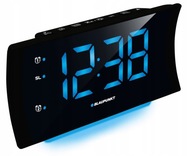 ALARM RÁDIOVÝ TEPLOMER NABÍJAČKA PRE SMARTFÓN ČISTÝ LCD BLAUPUNKT CR80