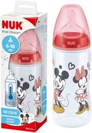 NUK ANTIKOLICKÁ FĽAŠA 300ML cumlík 6-18m SENZOR TEPLOTY