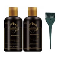 Keratin G.Sada na vyrovnávanie vlasov 2x300ml + Inoar zložky zdarma