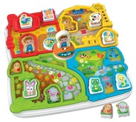 Clementoni Baby Interactive Farm Puzzle