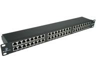 Patch Panel STP Alantec 48 portov cat.5e 19''/1U