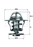 MAHLE ORIGINAL TX 13 71D Termostat, chladiace médium