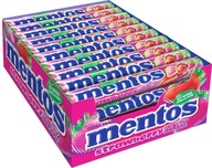 Mentos Strawberry Mix cukríky, dražé, žuvacie kvapky 37,5g 40 kusov