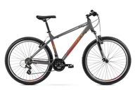 Horský bicykel MTB Rambler R7.0 grafitovo-strieborno-čierna