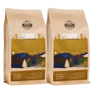 ČERSTVO PRAŽENÁ MLETÁ KÁVA ETIÓPIA DJIMMAH 2x 500g 100% ARABICA ŠPECIALITA