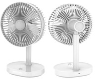 VENTILÁTOR, MOBILNÝ STOLNÝ VENTILÁTOR s batériou