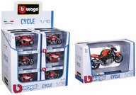 BBURAGO KOVOVÁ MOTORKA 1:18 HRAČKA PRE DETI