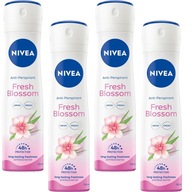 NIVEA Fresh Blossom Antiperspirant 4*150ml sprej